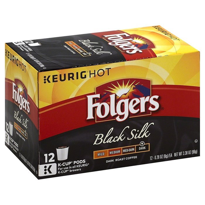 Folgers Black Silk Ground Coffee Kcup Pods, 12 ct free image download