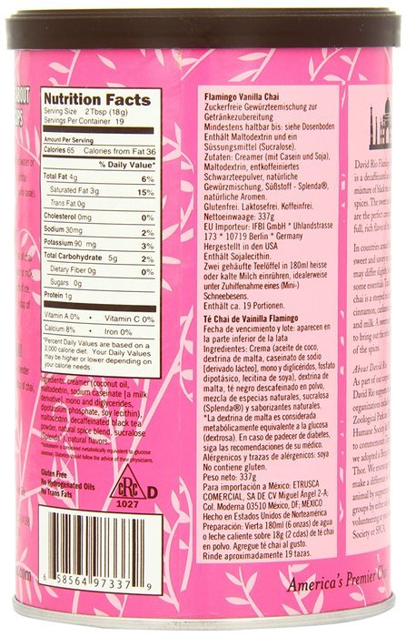 David Rio Chai Mix, Tiger Spice, 14 Ounce N69