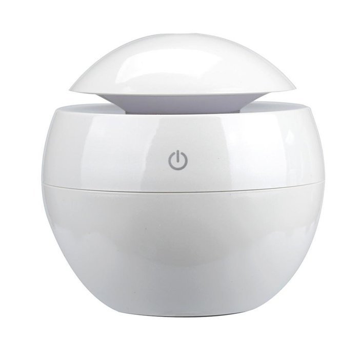 Muangan 130ml LED Aroma Ultrasonic Humidifier USB Essential Oil Diffuser Air Purifier (Yellow) N6