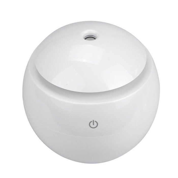 Muangan 130ml LED Aroma Ultrasonic Humidifier USB Essential Oil Diffuser Air Purifier (Yellow) N7