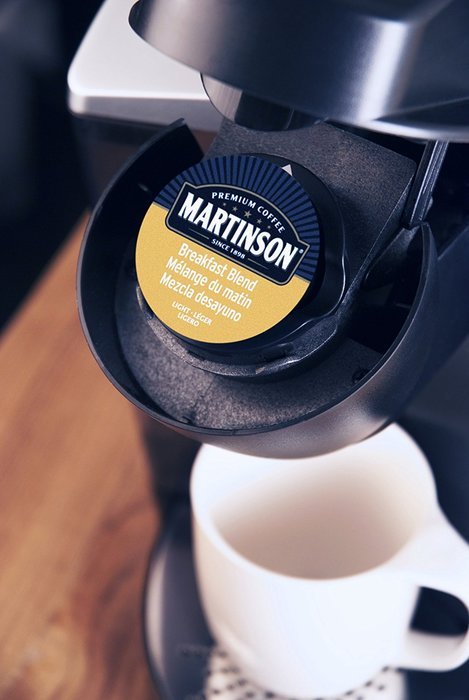 Martinson Coffee, Hazelnut Vanilla Decaf, 24 Single Serve RealCups N100