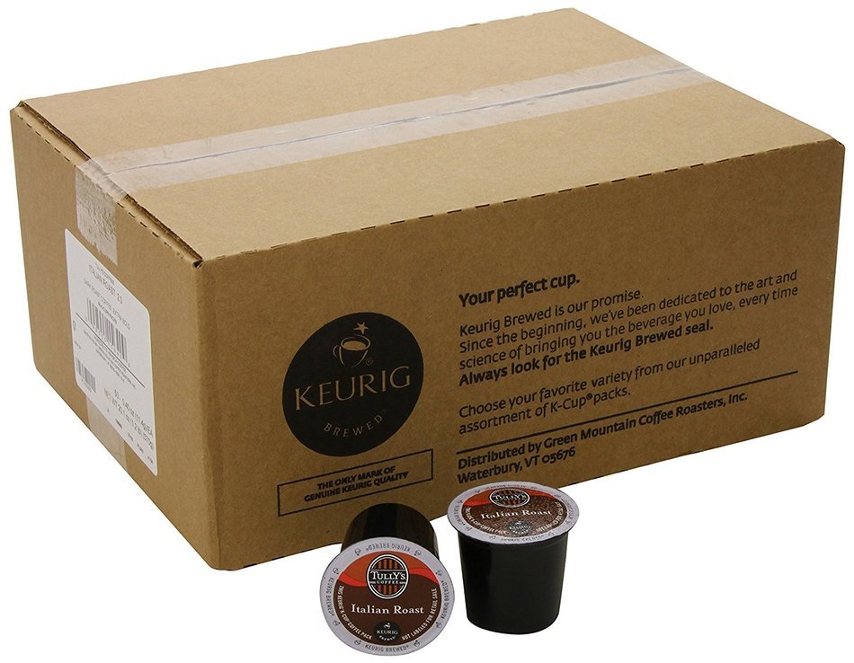 Tully's Coffee French Roast, Keurig K-Cups, 72 Count N23