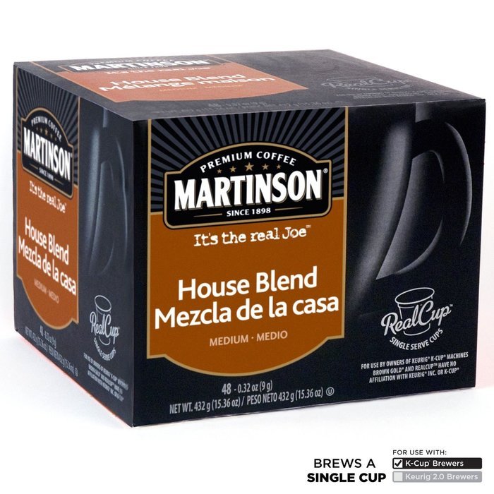 Martinson Coffee, Hazelnut Vanilla Decaf, 24 Single Serve RealCups N103