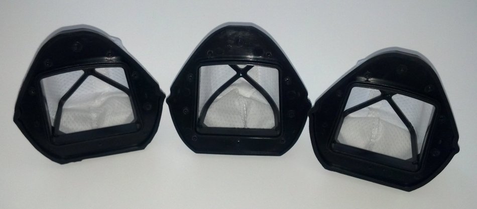 3 Shark VX33 Replacement Vacuum Filters for Shark SV769 Cordless Hand Vacuums, Part XF769. N2