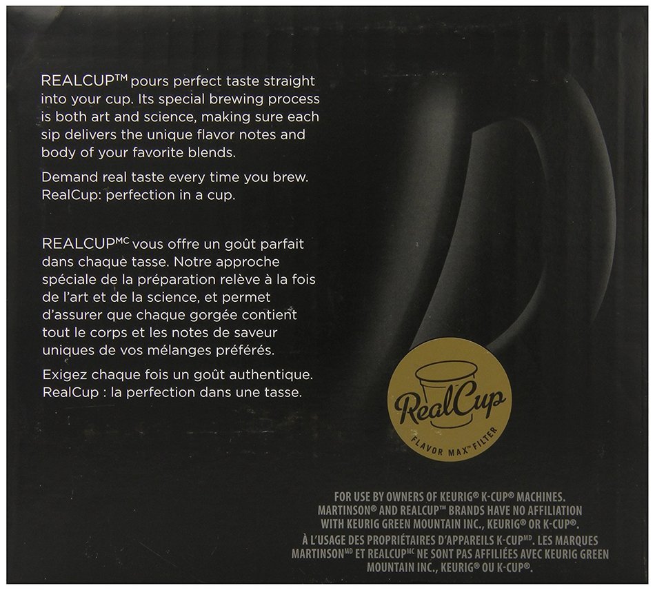 Martinson Coffee, Hazelnut Vanilla Decaf, 24 Single Serve RealCups N110