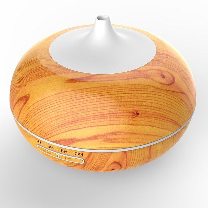 New 2016 Modern Zen House Aromatherapy Essential Oil Diffuser, Ultrasonic Whisper-Quiet Humidifier Aromatherapy... N3