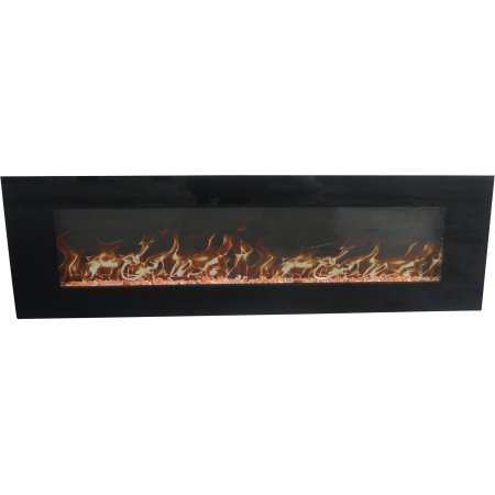Decor Flame 60" Wall-Mounted LED Fireplace