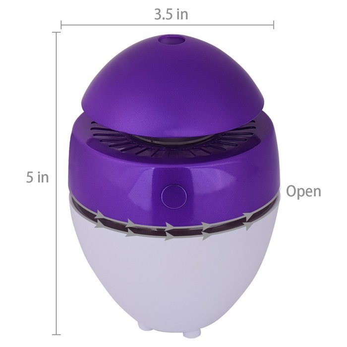 Cute Cool Mist Humidifier Automotive Portable Mini 150ML USB Power Convenient for Room Office Car and Travel Purple... N2