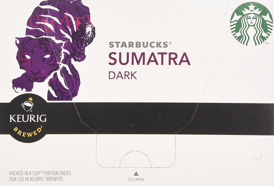 Keurig Starbucks Sumatra Dark Roast, 48 Count N6