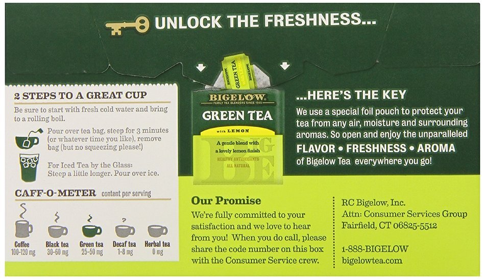 Bigelow Mixed Green Teas, 120 Count N2