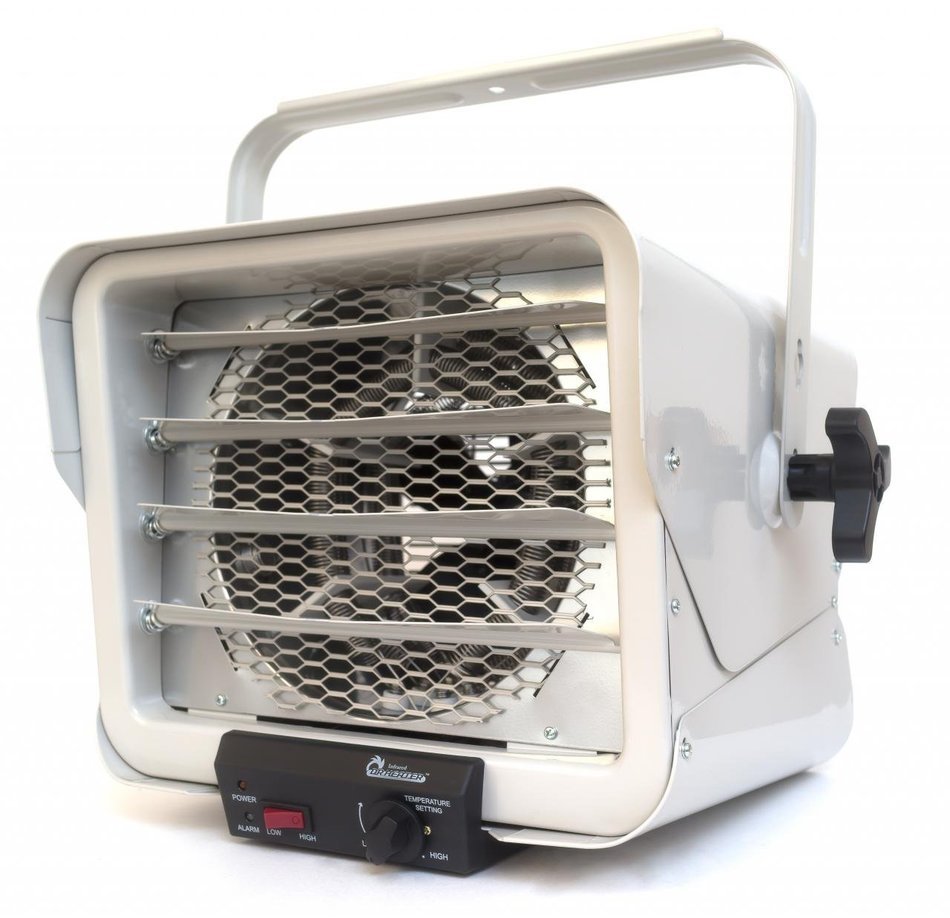 Dr. Heater DR966 240-volt Hardwired Shop Garage Commercial Heater, 3000-watt/6000-watt N13