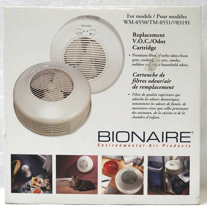 BIONAIRE Replacement V.O.C./Odor Filter A0551V N3