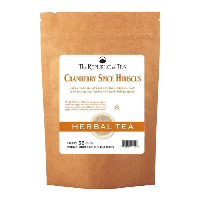 The Republic Of Tea Pumpkin Spice Black Tea, 50 Tea Bags, Autumnal Spice Blend N10