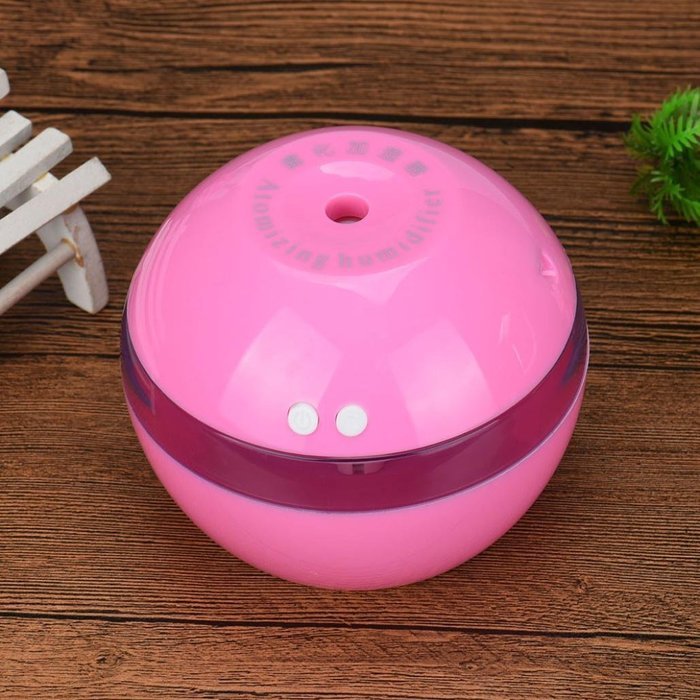 Humidifier,Susenstone Air Spray Water Dispenser Diffuser ,Ultrasonic Moisturizing Humidifier (pink) N4
