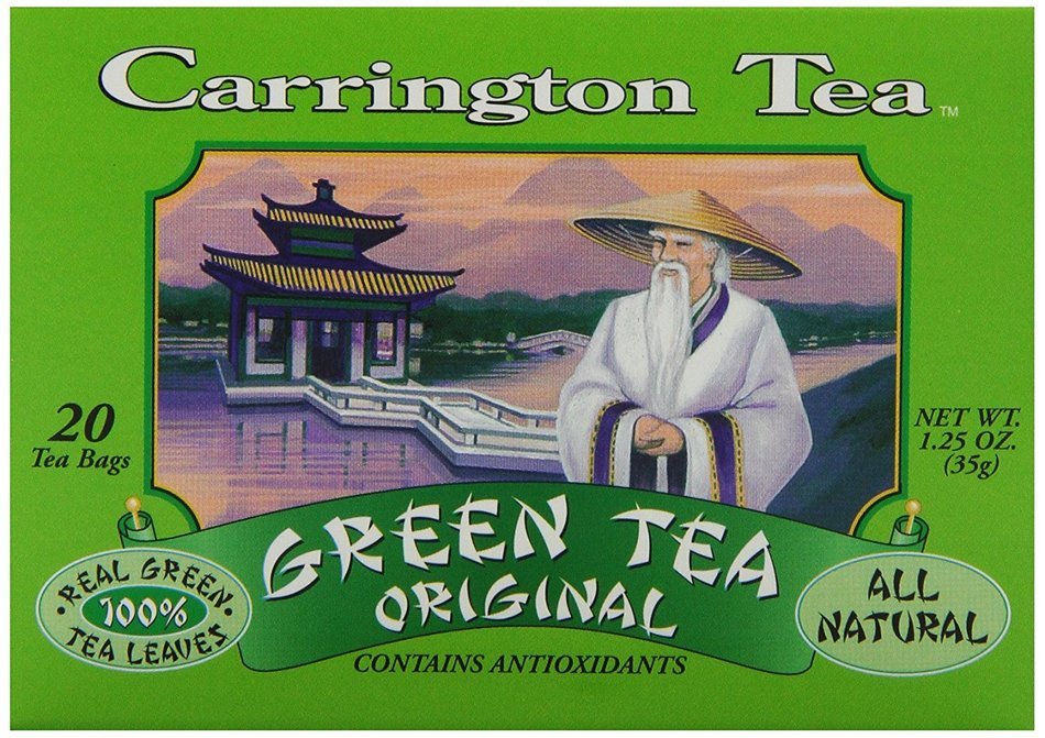 Carrington Green Tea, Original, 20 Tea Bags (Pack of 6) N5