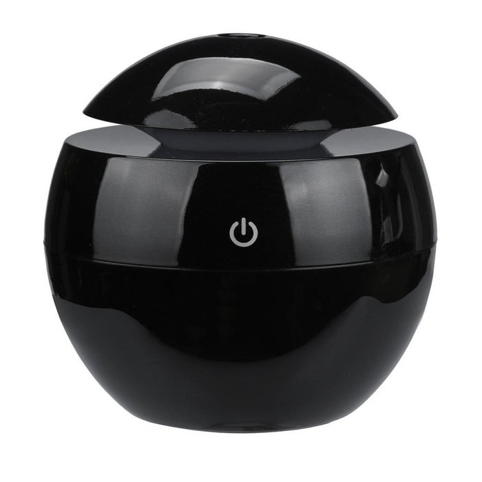 Susenstone LED Aroma Ultrasonic Humidifier ,USB Essential Oil Diffuser Air Purifier (black) N11