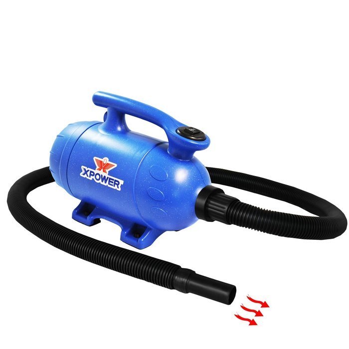 Xpower B-3 2 HP 2-Speed 2-in-1 Pet Dryer and Vacuum N5
