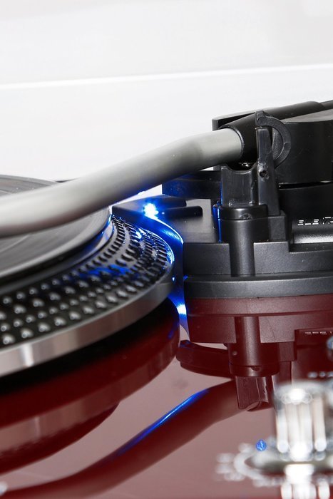 TechPlay TCP4530 Analog Turntable with Built-in Phono Pre-amplifier, By-Pass selecter, Auto-Return, Aluminum Platter...