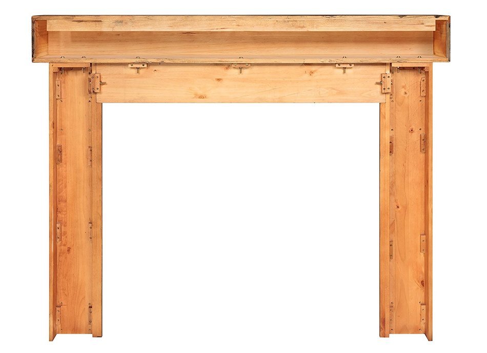 Pearl Mantels 196-48 Cumberland Fireplace Mantel, Unfinished with 48-inch Interior Opening