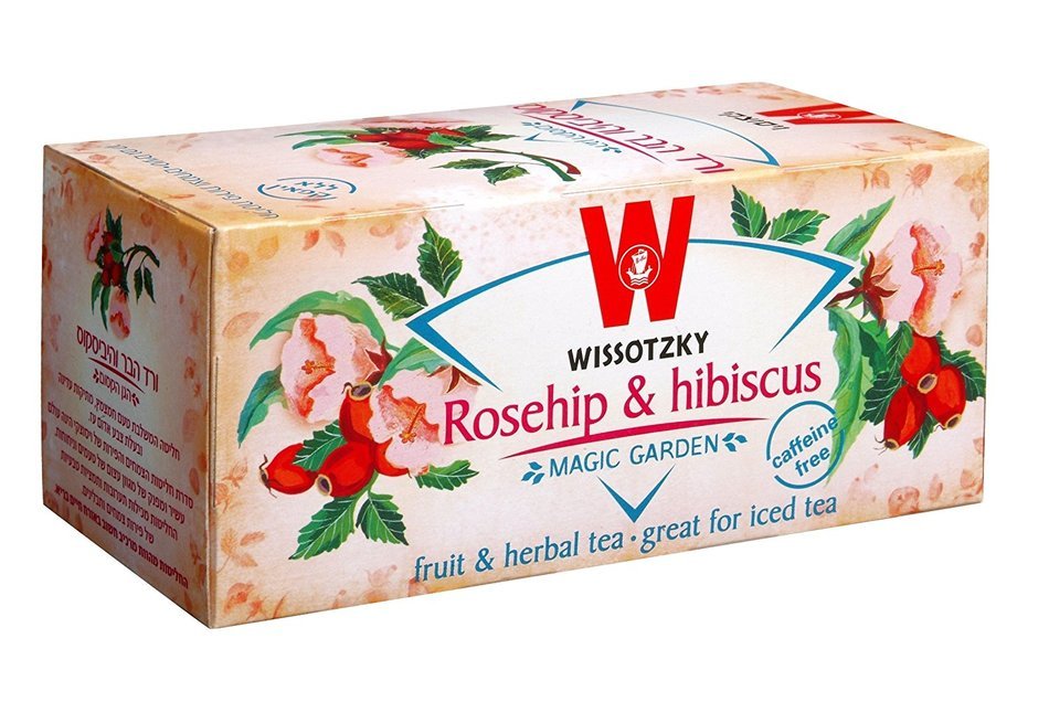 Wissotzky Mango and Passion Fruit, 1.55-Ounce Boxes (Pack of 6) N9