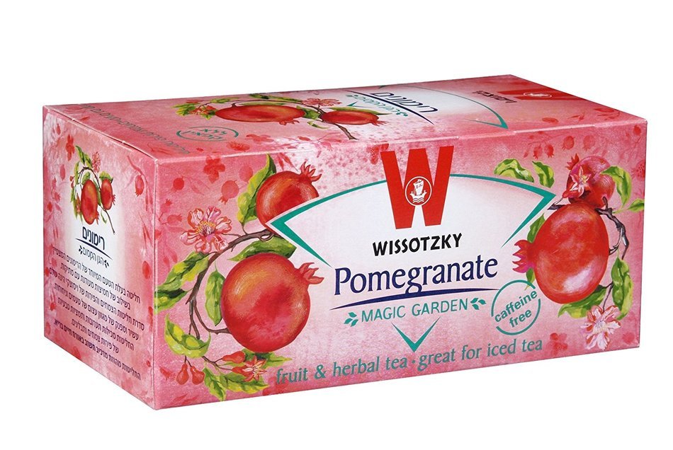 Wissotzky Mango and Passion Fruit, 1.55-Ounce Boxes (Pack of 6) N10