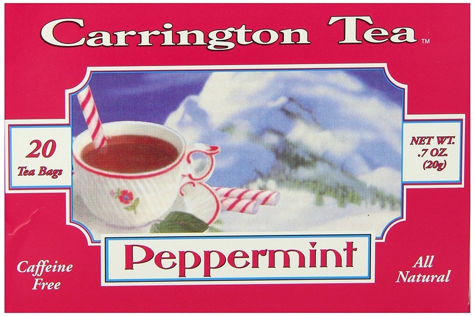 Carrington Tea, Peppermint, 20 Tea Bags (Pack of 6) N2
