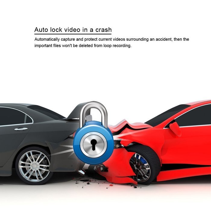 KEHAN KH819-A5R 2.7" Full HD 1920x1080 Car DVR ARS30 Chipset AR0330 Image Serson with Night Vision Motion Detection N9