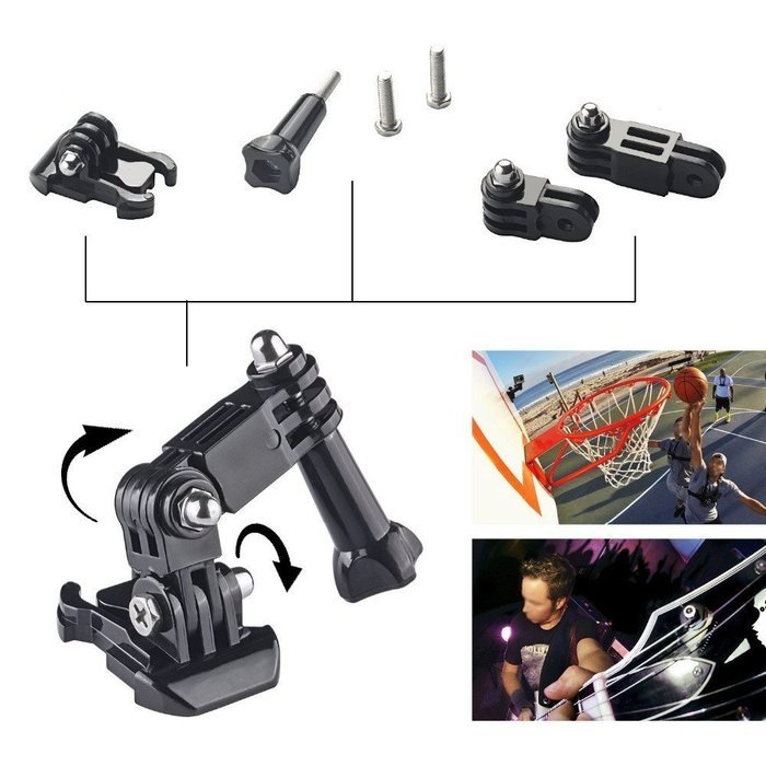 Soocoo Action Camera Accessories Kit for Gopro Hero 4/3+/3/2/1 SJCAM SJ4000 5000 6000 7000 Soocoo C30/C10S Cameras... N5