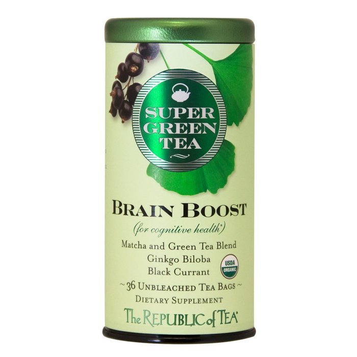 The Republic Of Tea Lean Green Supergreen Tea, 36 Tea Bags, Matcha And Garcinia Cambogia Tea Blend N8