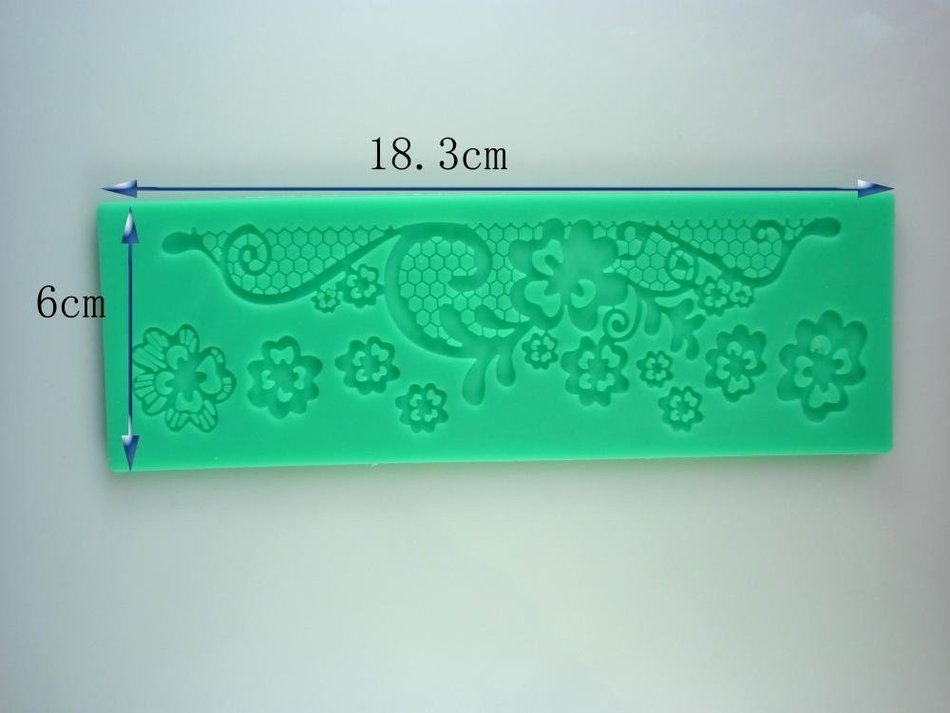 Big Flower Instant Lace Cake Mold Fondant Kitchen Accessories Silicone Baking Tools Cake Sugar Decorations