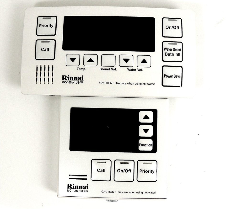Rinnai Deluxe Water Heater Controller Set (White) N2