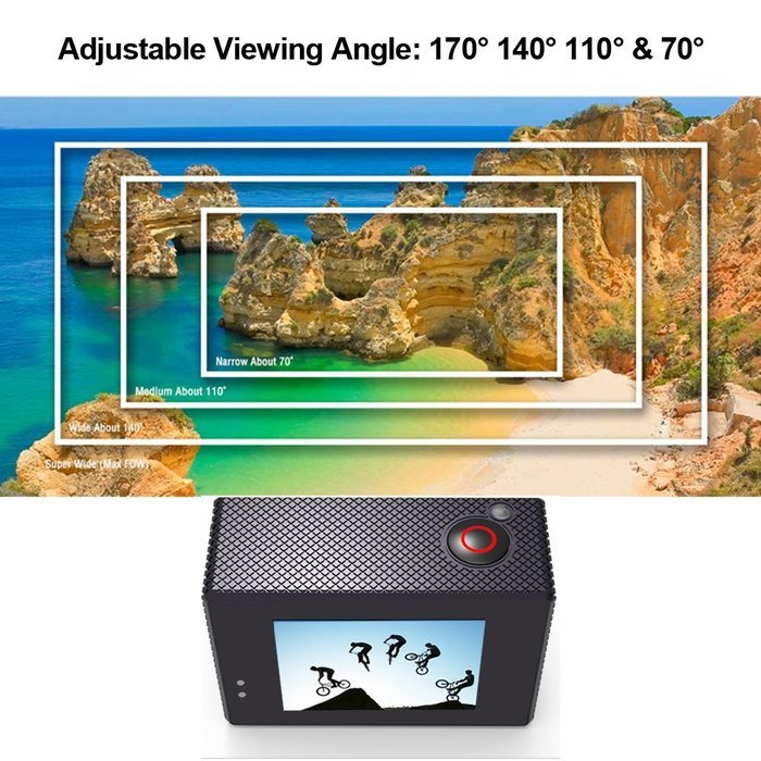 Original SJCAM LCD Sport Action Camera SJ5000X Sony IMX078 4K 24fps Wifi Elite