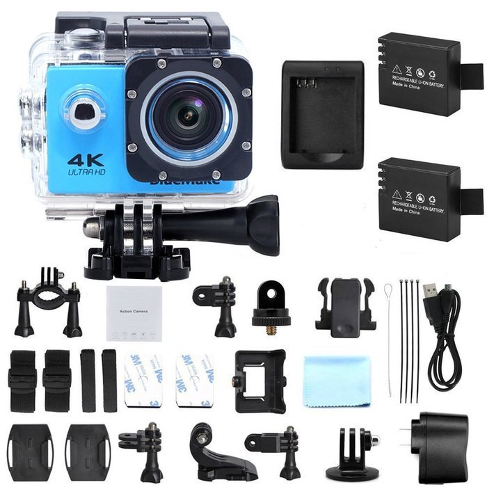 Ultra 4K Wifi Waterproof Sports Action Camera F60 Helmet Cam Recorder Marine Diving 2.0 Lcd 170 Degree Wide Lens... N5