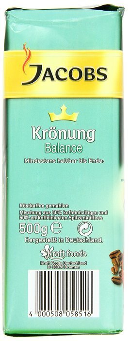 Jacobs Coffee Kronung Balance, Net Wt 17.6 Oz (Pack of 3) N6