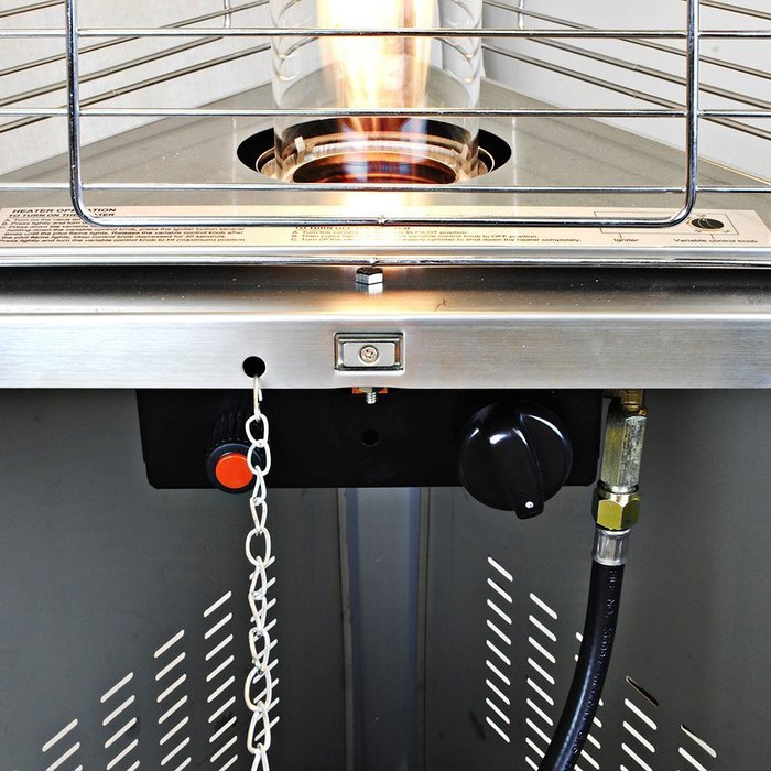 Lava Heat Italia - AMAZON-103 - Stainless Steel Finish - Natural Gas Configuration N3