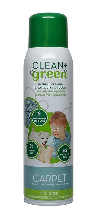 Clean+Green Carpet Cleaner Natural Stain and Odor Remover, Deep Clean Your Carpeted Floors with this Multi Purpose...