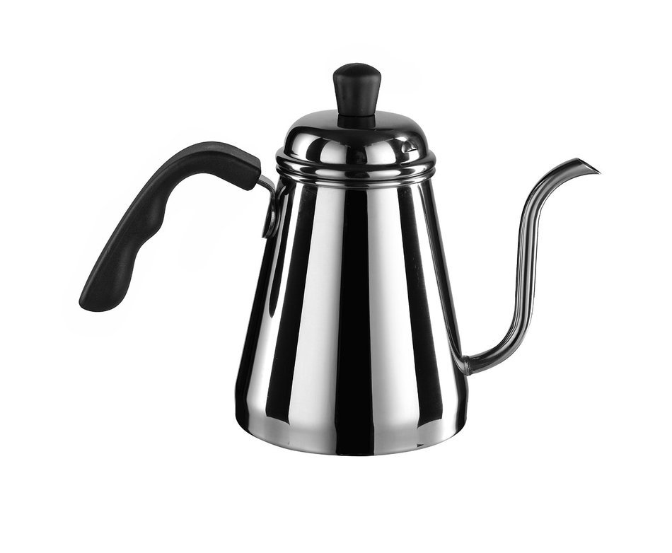 Flowtrol&trade; Pour Over Coffee & Tea Kettle &ndash; Gooseneck Spout For Perfect Flow Control &ndash; Lightweight Stainless Steel... N8