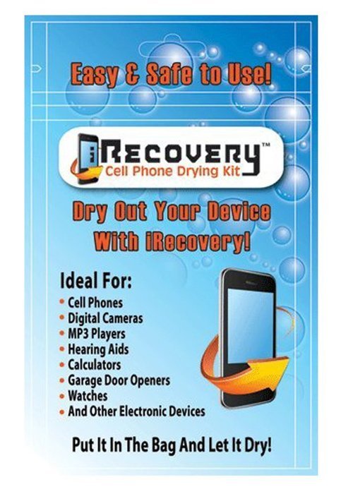 iRecovery Cell Phone Drying Kit, Pack of 1