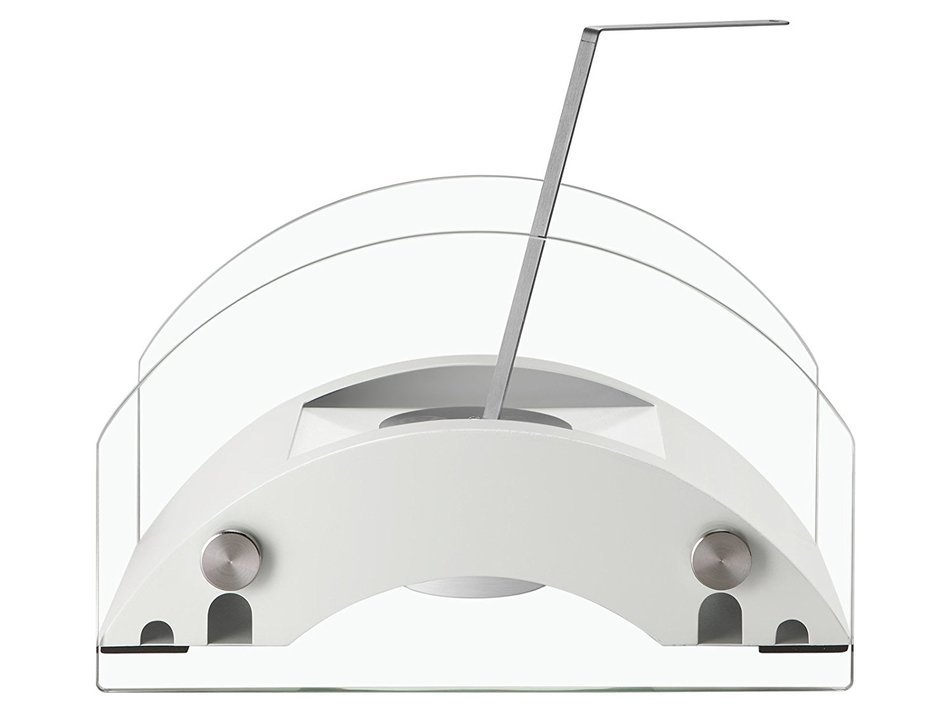 Ignis Portable Tabletop Ventless Bio Ethanol Fireplace - Harbor (White)