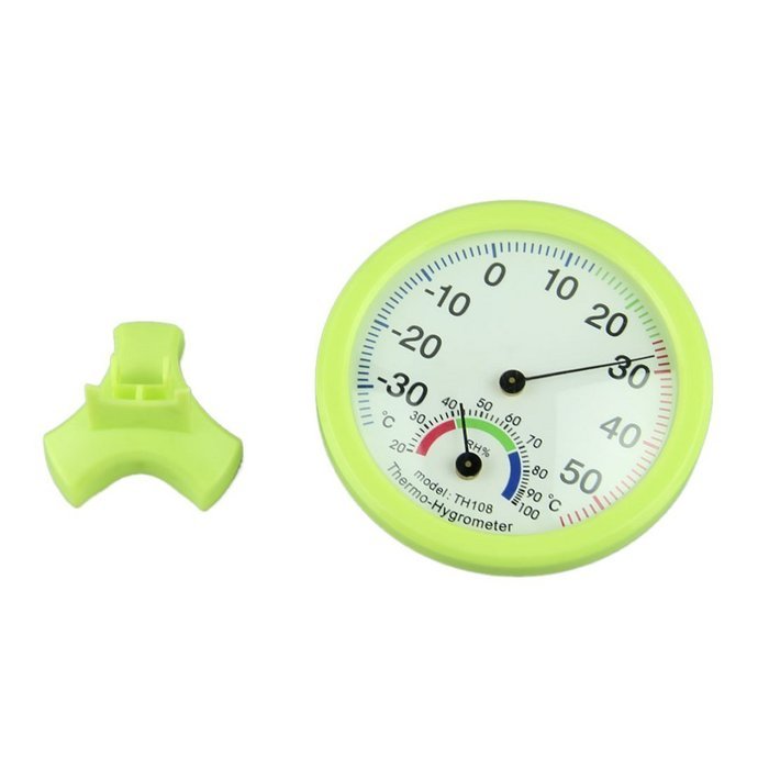 Sunward Newest Hot Sale Cute Pratical Indoor Outdoor Accurate Pointer Display Hygrometer Temperature Humidity... N14