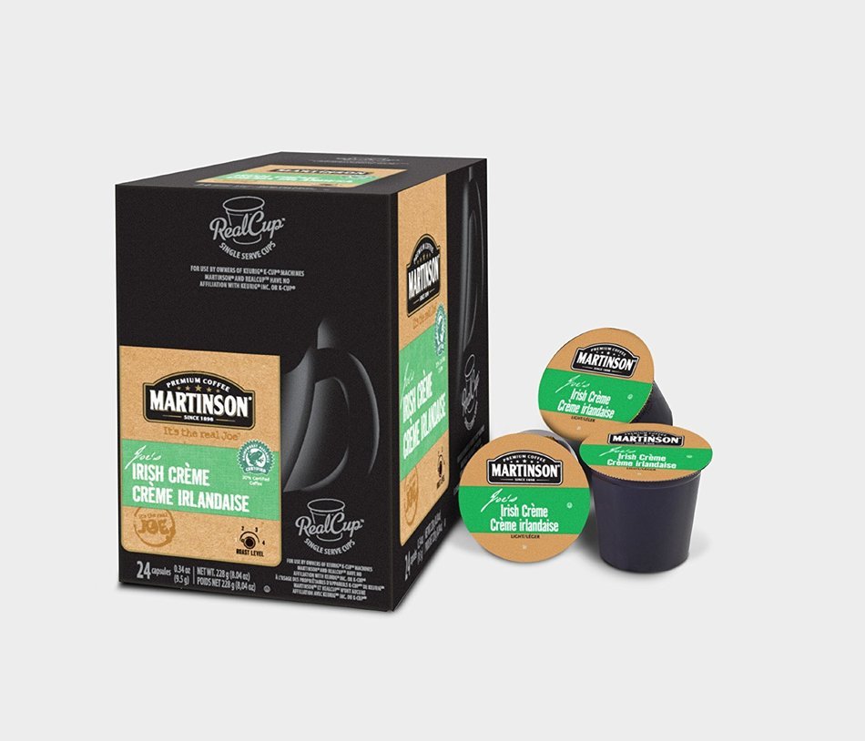 Martinson Coffee, Hazelnut Vanilla Decaf, 24 Single Serve RealCups N116