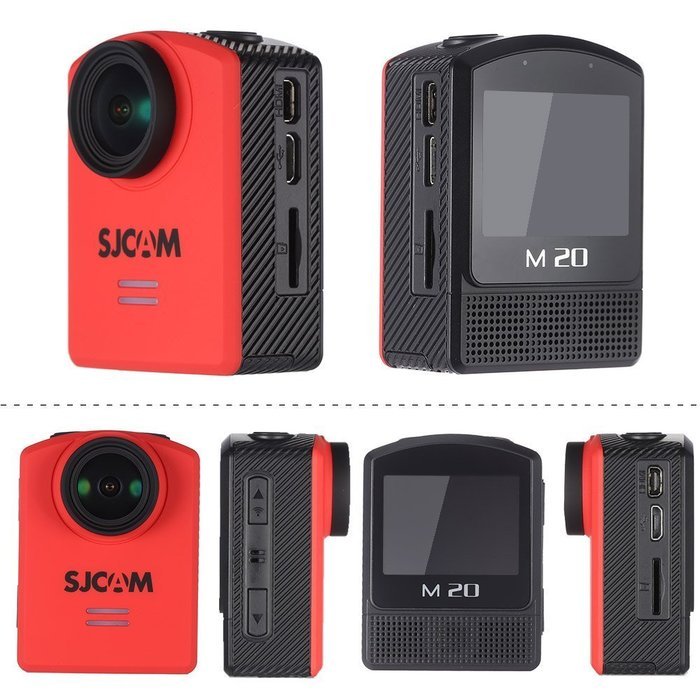 SJCAM M20 Sports Action Camera 4K 24fps 1080P 60fps Full HD Novatek NTK96660 16MP 166&deg;Wide Angle Waterproof 30M... N4