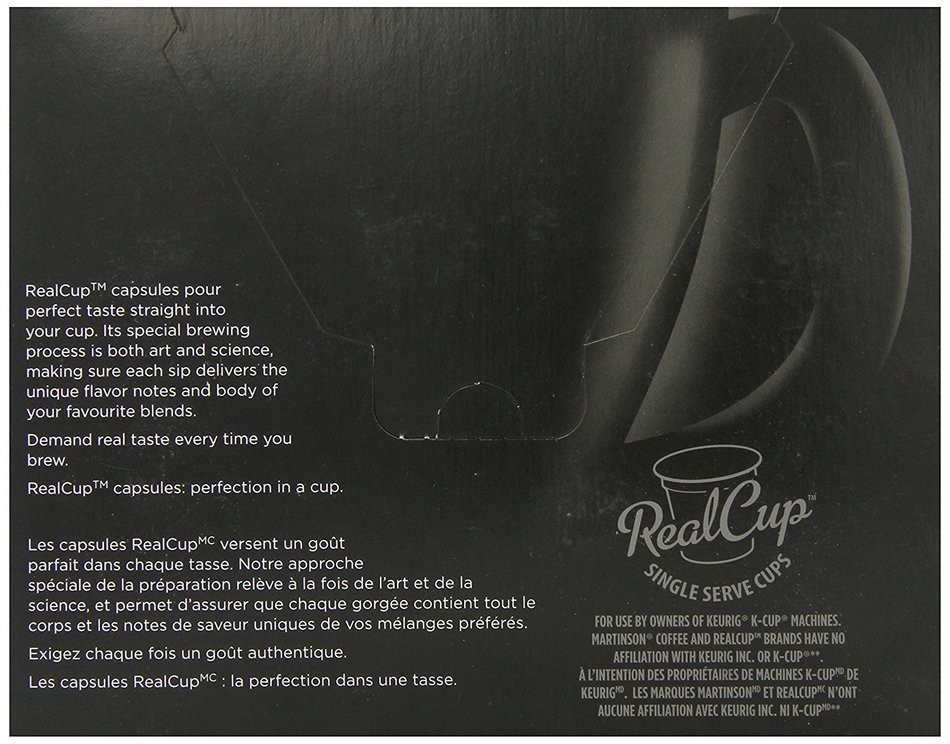 Martinson Coffee, Hazelnut Vanilla Decaf, 24 Single Serve RealCups N123