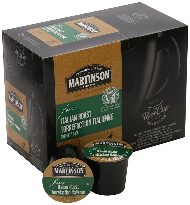 Martinson Coffee, Hazelnut Vanilla Decaf, 24 Single Serve RealCups N124