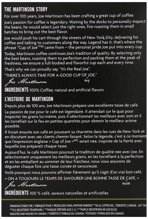 Martinson Coffee, Hazelnut Vanilla Decaf, 24 Single Serve RealCups N128