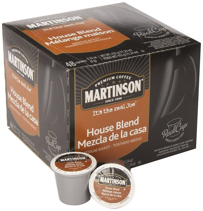Martinson Coffee, Hazelnut Vanilla Decaf, 24 Single Serve RealCups N133