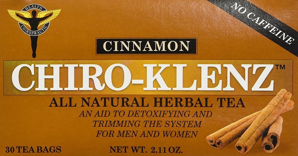 Chiro-klenz Tea Cinnamon Flavor 2.11oz 30ct N2