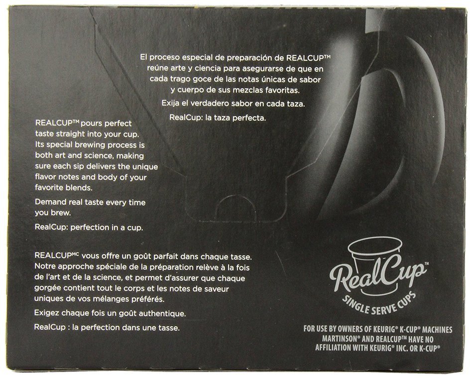 Martinson Coffee, Hazelnut Vanilla Decaf, 24 Single Serve RealCups N134