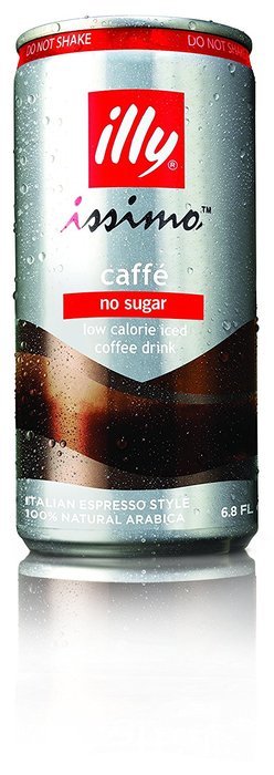 illy issimo Coffee Drink, Caff&egrave;, 6.8-Ounce Cans (Pack of 12) N31