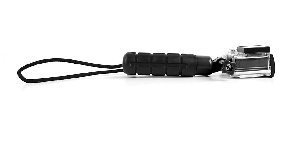 DURAGADGET Limited Edition, Waterproof Hand Grip Pole / Monopod with Wrist Strap in Black & Yellow - Compatible... N13
